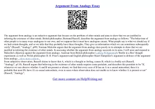 how to construct an argumentative essay