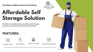 Choose the Right Self-Storage Units & Facilities Near Leander, TX