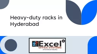 Heavy-duty racks in Hyderabad