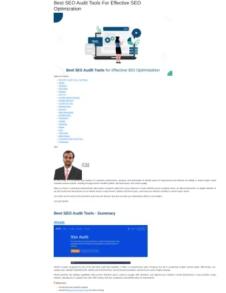 Tools for SEO Auditing