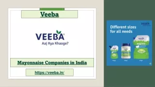 Mayonnaise Companies in India