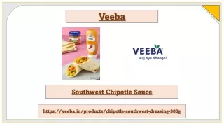 Southwest Chipotle Sauce
