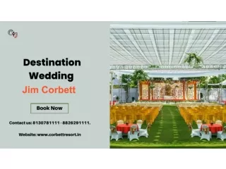Destination Wedding in Jim Corbett | Resorts in Jim Corbett