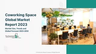 Coworking Space Global Market By Product Type, By Business Type, By Application, By Organizational Size,  Industry Verti