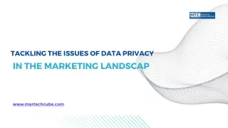 Tackling The Issues of Data Privacy in The Marketing Landscape