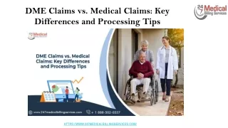 DME Claims vs. Medical Claims_ Key Differences and Processing Tips