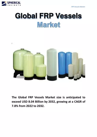 Global FRP Vessels Market