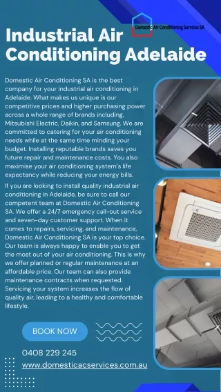 Industrial Air Conditioning Adelaide