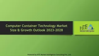 Computer Container Technology Market Size & Growth Outlook 2023-2028
