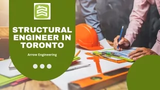 The Expertise of a Structural Engineer in Toronto