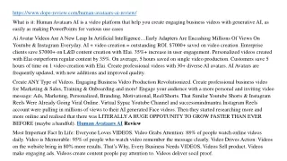 Human Avataars AI Review
