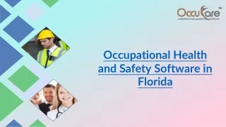Occupational Health and Safety Software in Florida  EHS Software