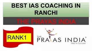 TOP IAS COACHING IN RANCHI