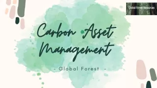 Carbon Asset Management