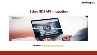 Sabre GDS API Integration