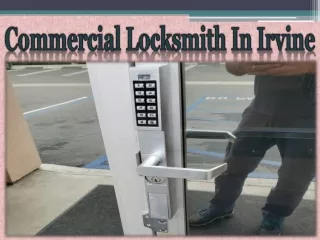 Commercial Locksmith In Irvine