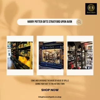 Harry Potter Gifts Stratford Upon Avon