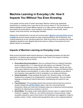 Machine Learning in Everyday Life_ How It Impacts You Without You Even Knowing - Google Docs