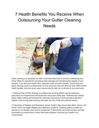 A1 - Residential Gutter Cleaning Melbourne