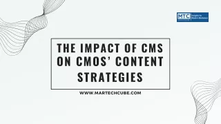 The Impact of CMS on CMOs’ Content Strategies