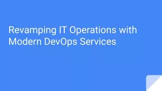 devops services