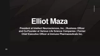 Elliot Maza - A Prominent Entrepreneur From Fort Lee, NJ