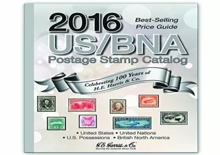 Ebook (download) 2016 US/BNA Postage Stamp Catalog (US BNA Stamp Catalog)