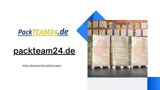 Container-Entladung | Packteam24.de