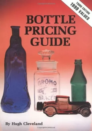 [PDF] DOWNLOAD Clevelands Bottle Pricing Guide