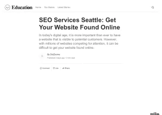 SEO Services Seattle: Get Your Website Found Online