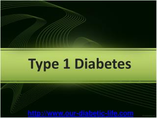 type 1 diabetes mellitus