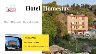 Homestay In Dhanaulti