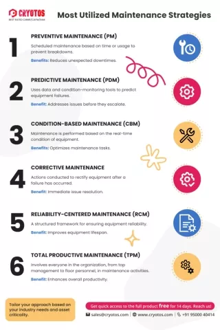 What are the Most Utilized Maintenance Strategies?