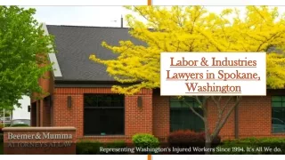 Labor and Industries Lawyer in Spokane_Beemer & Mumma P.S.