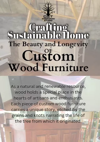 Crafting a Sustainable Home The Beauty and Longevity of Custom Wood Furniture