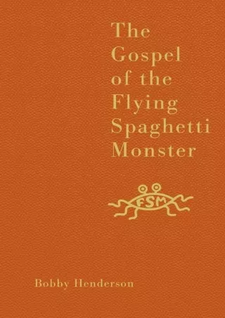 $PDF$/READ/DOWNLOAD The Gospel of the Flying Spaghetti Monster