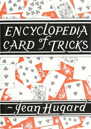 Read ebook [PDF] Encyclopedia of Card Tricks