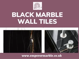 Black Marble Wall Tiles