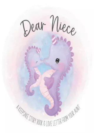 [PDF READ ONLINE] Book for Niece: Special Keepsake Gift from Aunt or Auntie for Baby Shower,