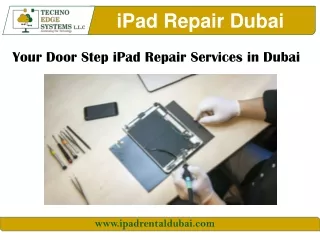 Your Door Step iPad Repair Services in Dubai