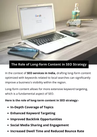 The Role of Long-form Content in SEO Strategy