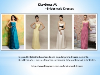 Beautiful Bridesmaid Dresses Offored By KissyDress