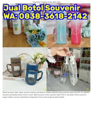 ౦838·3ᏮI8·ᒿIԿᒿ (WA) Jual Tumbler Custom Harga Botol Minum Kaca