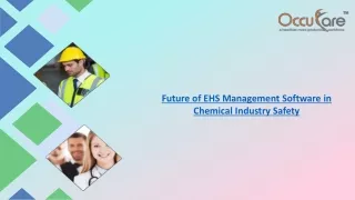 Future of EHS Management Software in Chemical Industry Safety