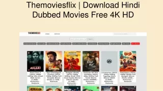 Themoviesflix | Download Hindi Dubbed Movies Free 4K HD