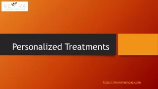 Personalized Treatments