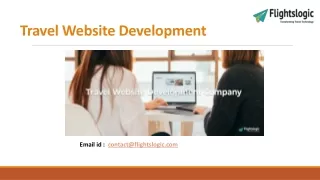 Travel Website Development