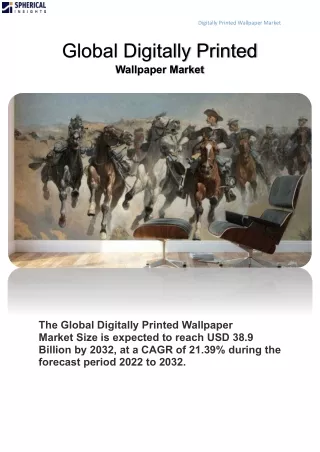 Global Digitally Printed Wallpaper Market