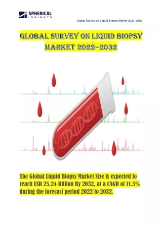 Liquid Biopsy Market 2022