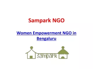 NGO in Bengaluru for Women Empowerment